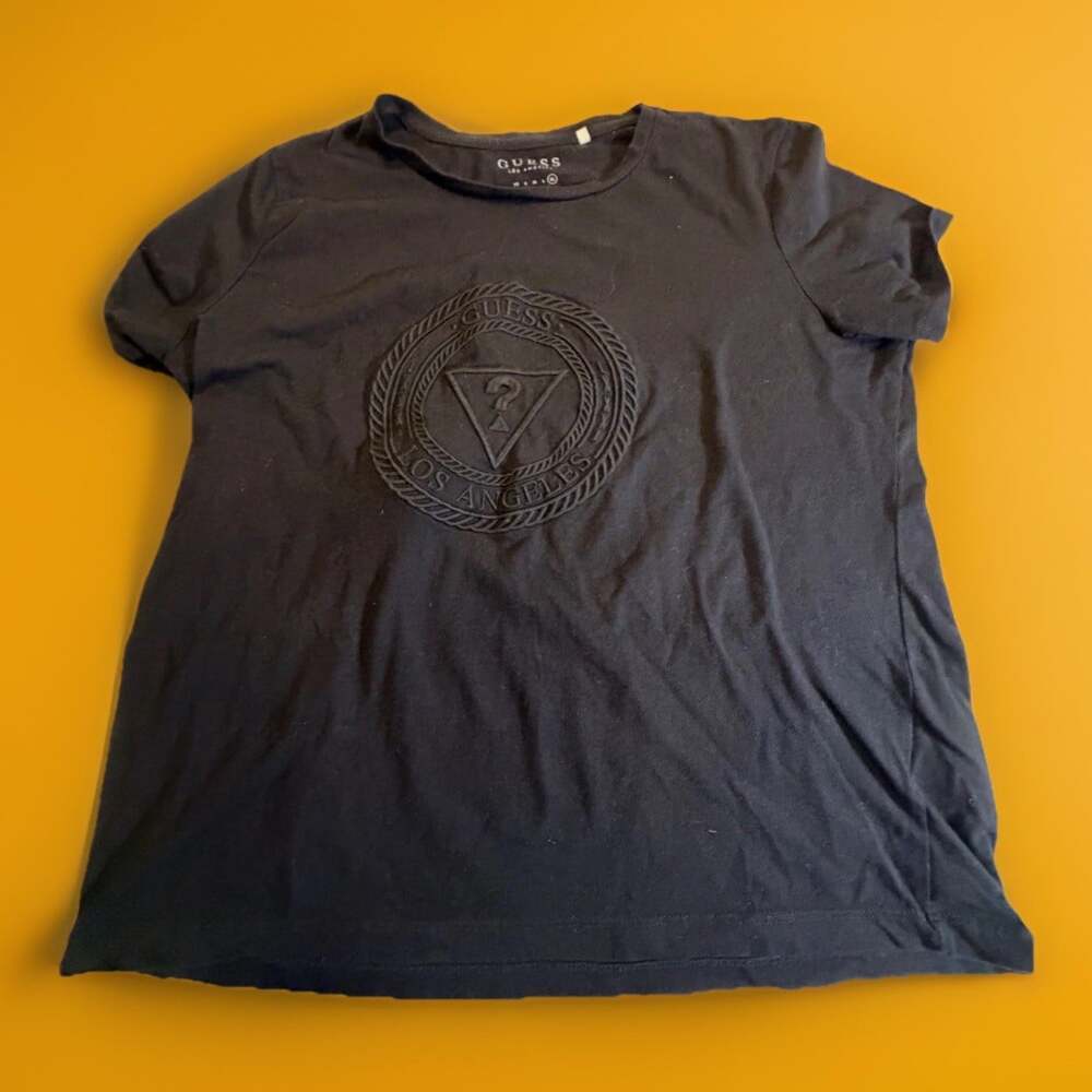 GUESS Los Angeles Men’s Short Sleeve T-Shirt Size EXTRA LARGE Black